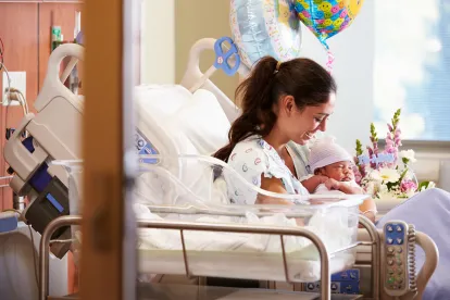 Happy Mom on US Visit before Birth Tourism Ban B visas