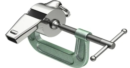 whistle caught in a hard place