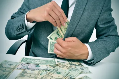 cash in pocket from SEC