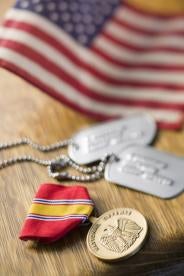US military dog tags
