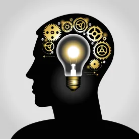 head with lightbulb, IP