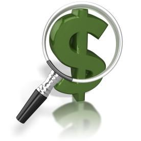 money magnifying glass, CFPB
