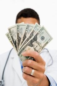 doctor with money, IRS, safe harbors