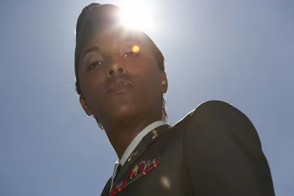 Military woman