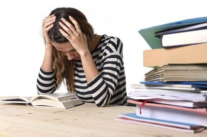 student overwhelmed no accommodations for student with memory loss