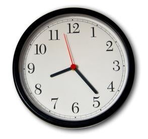 Clock, Daylight Savings, NIOSH issues suggestions to help workers adapt to the time change