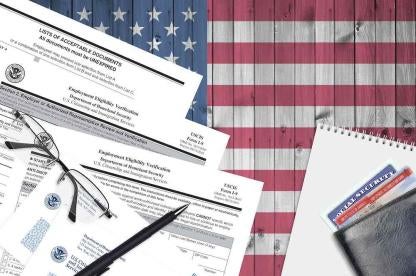 immigration paperwork in the USA