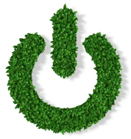 Environmental Clean Power Symbol