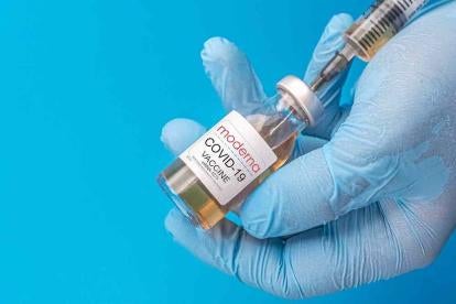 COVID Vaccine  in a bottle