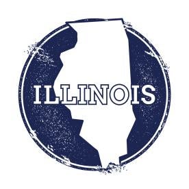 State of Illinois Outline icon