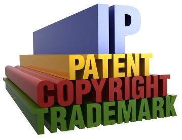 IP Patent Copyright Trademark Graphic
