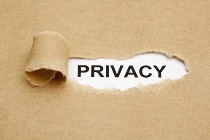 privacy in the legislative packet