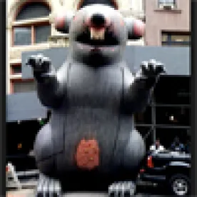 Union Inflatable Rat