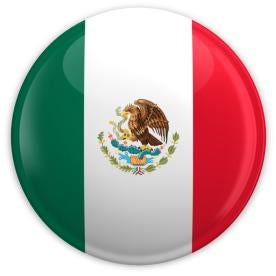 Mexican flag button where the Mexican Supreme Court ruled on IP law