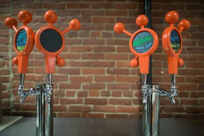 beer taps and CBD alcohol
