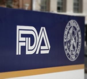 FDA U.S. Food and Drug Administration Sign with Logo