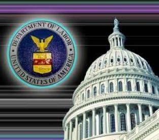 US Department of Labor Logo Capitol Biden DOL Union Financial Oversight
