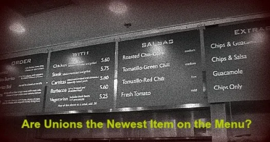 sustainable menu