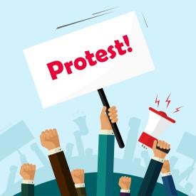protest, protected activity, NLRA