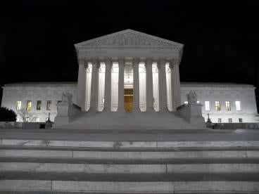 Supreme Court ruling Union Organizing Private Property Violates 5th Amendment
