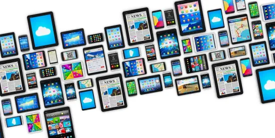 Tablets and phones used for telecommunications
