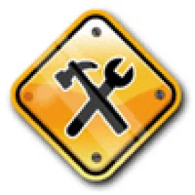 Hammer, Wrench on Sign
