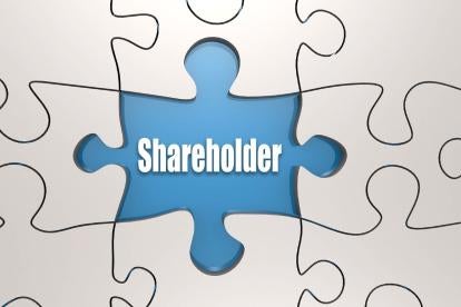 Shareholders and investors in startup companies experience down round