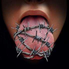 barbed wire mouth, NLRB, protected activity