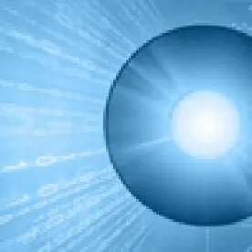 Binary Code and Circle