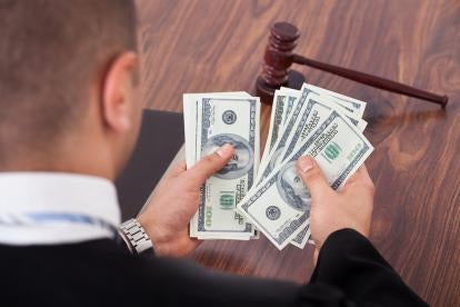 settlement, courtroom, False Claims Act, DOJ