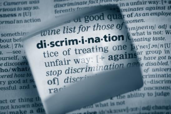 discrimination by definition is not allowed in the US workplace