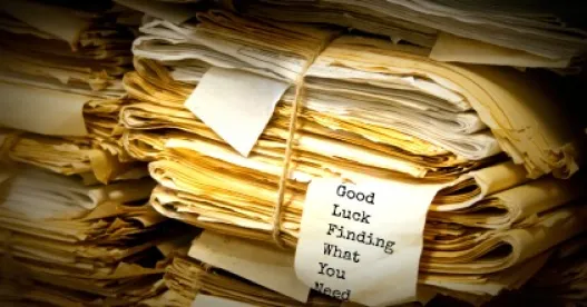 New Year's Resolution: Cleaning Up File Room