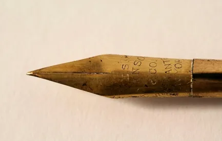 written notice fountain pen