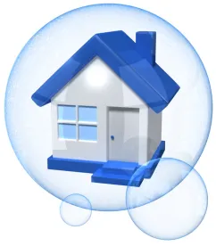 house in bubble, chosen property, eminent domain