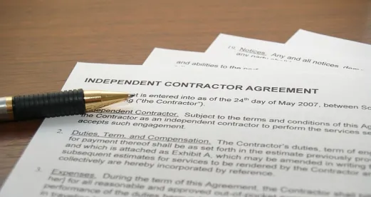 Independent Contractor Test, New Jersey, FAAAA