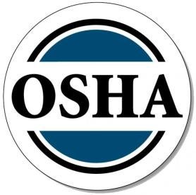 logo, blue, osha