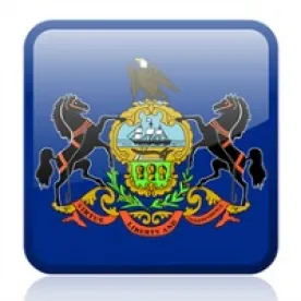 Pennsylvania seal button