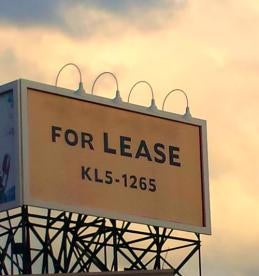 for lease sign in Texas