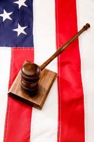 US Flag, Gavel, Legal Research and United States Code – Annotate This