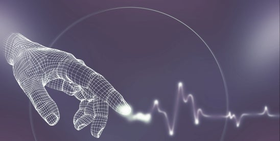 binary, heart beat, touch, graph