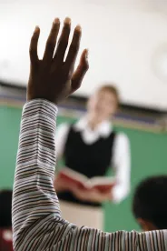 Student raising hand, Education, Statistics, FTC