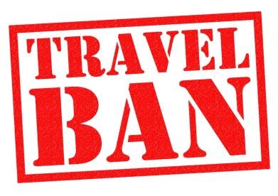 travel ban due to COVID-19