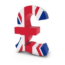 United Kingdom Pound sterling symbol used in finance regulations