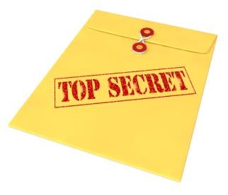 top secret envelope, foia, trade secrets