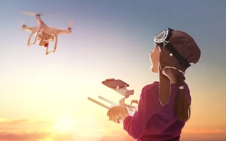 flying drone