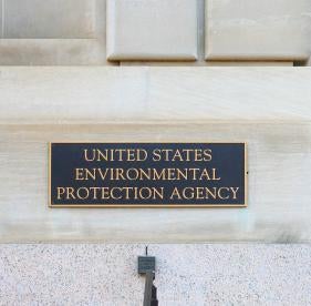 US Environmental Protection Agency EPA building wall plaque 