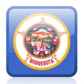 Minnesota State Button, home of Minneapolis wage theft ordinance