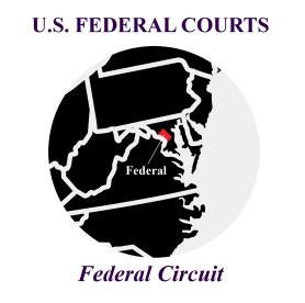 Federal circuit map