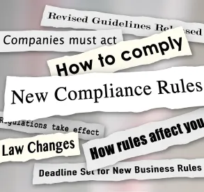 Govt Regulations and Enforcement Actions