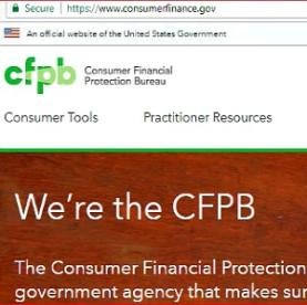 Consumer Financial Protection Bureau CFPB, Rural and Underserved Counties Lists